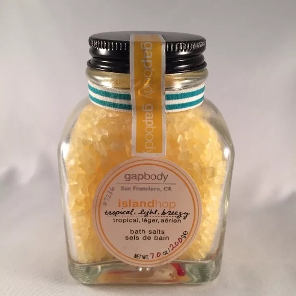 GAP BODY ISLAND HOP TROPICAL BATH SALTS - Picture 2 of 2
